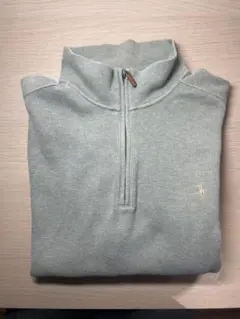 【希少カラー】ポロラルフローレン ハーフジップ ニット セージグリーン XL