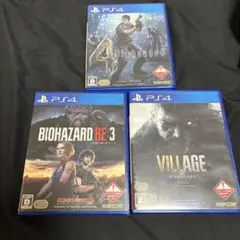 バイオハザードシリーズ PS4ソフト3本セット