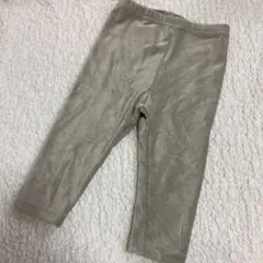 【新品未使用】 コーディュロイレギンスパンツ 80cm