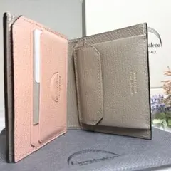 専用　【極美品】　ラルコバレーノ　ゴートレザー　スナップタイプ　二つ折りミニのサムネイル