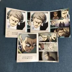 一番くじ 進撃の巨人 F賞 G賞　メモリアルカード　ジャン　コニー