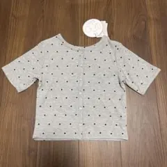 LUNACION ドット柄 2way Tシャツ 150cm
