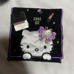 新品未使用タグ付き ANNA SUI ハローキティ タオルポーチ
