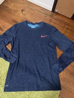 新古未使用‼️NIKE dry fitネイビー メンズM 長袖シャツ