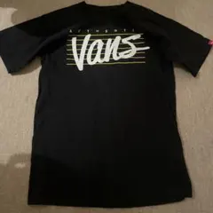 Vans ロゴプリント Tシャツ 黒　アメリカ古着