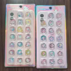 は*る様 正規品✨おはじきシールサンリオハローキティ・マイメロの2点セット