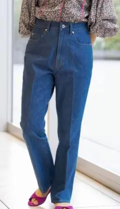 IENA LA BOUCLE デニムフレア5PKパンツのサムネイル