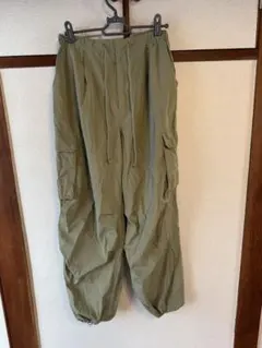 GU カーゴパンツ オリーブ M