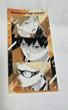 ハイキュー!! 烏野高校 シールプリントコレクション