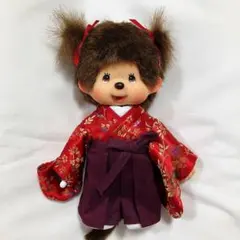 モンチッチ 袴姿 着物 女の子 ツインテール ぬいぐるみ Sサイズ - メルカリ