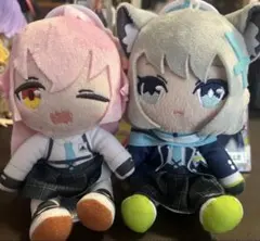 ブルーアーカイブ ホシノ シロコ ぬいぐるみ セットのサムネイル