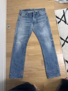 KURO denimストレートデニムパンツ ライトブルーのサムネイル