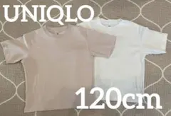UNIQLO キッズ　エアリズム　 Tシャツ 2枚セット　120