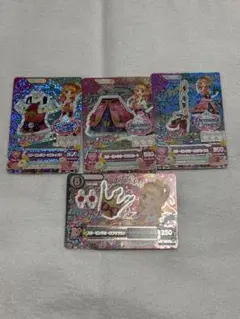 アイカツ トレーディングカード 4枚セット プレミアム