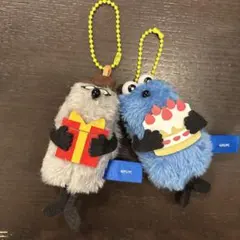 パペットスンスン　ぬいぐるみマスコット　スンスン、ゾンゾン