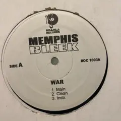 MEMPHIS BLEEK WAR プロモ盤