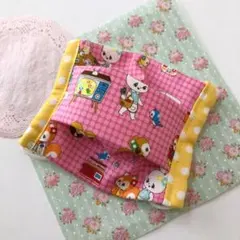 “LuLu” ☆即購入大歓迎☆様専用レトロ可愛いプリーツマスク★SSサイズ