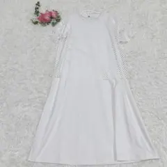 【L】UNIQLO セットアップ　エアリズムワンピ/【M】メッシュトップス