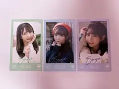 ≠ME 谷崎早耶 生写真 2022 Vol.2 3枚セット コンプ