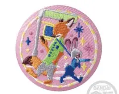 Disney刺繍缶バッジ ズートピア