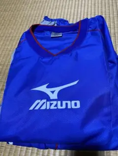 Mizuno 長袖ピステ 青上下セット