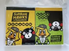 新品 くまモン×Hawks コラボメモ帳セット
