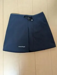 【mont-bell】O.D.ラップショーツ サーモ　スカート　ブラック