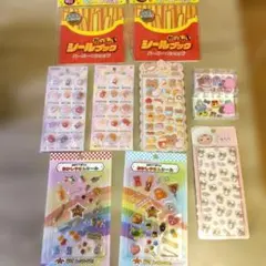 ぷっくりシール ステッカー まとめ売り 10点セット キャンディシール カプセル