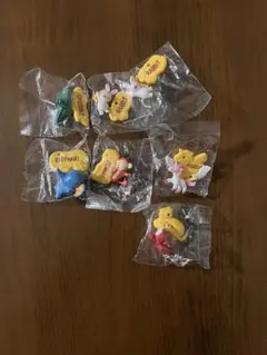 チョコサプ　たべっ子どうぶつ　7点(わに、ぞう、うさぎ2、ぺがさす、さる、ねこ)