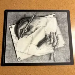 マウスパッド M.C. エッシャー 描く手 オランダ アーティスト