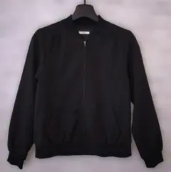 Honeys　黒のジップアップジャンパー　M