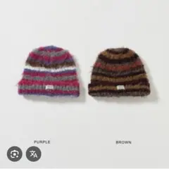 2024 Limited Edition ニット帽 ブラウンtina jojun