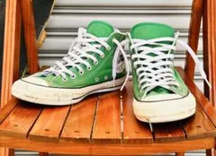 CONVERSE ALL STAR 緑 ハイカット スニーカー