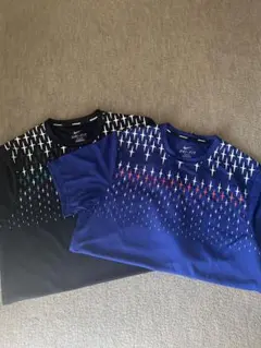 NIKE DRI-FIT 幾何学模様Tシャツ 2枚セット