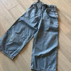 GU ワイドパンツ 120cm ライトブルー