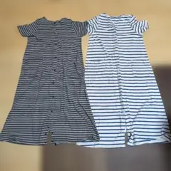 M-L ベルメゾン 半袖マタニティパジャマ ２着セット 授乳服