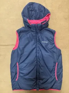 mont-bell サーマランド　ダウンベスト160センチ　リバーシブル