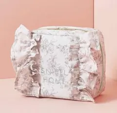 【未使用】SNIDEL HOME　 大容量フリルポーチHOME スナイデルホーム