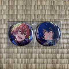 あんスタ プロセカ コラボ ホログラム缶バッジ 東雲彰人 漣ジュン