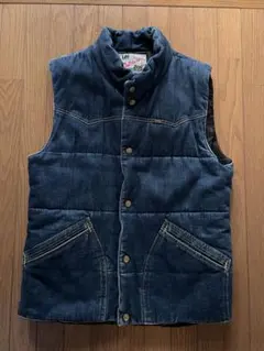 Lee リー デニム ダウンベストネイビー Mサイズ