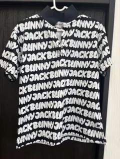 Jack Bunny!! レディース ゴルフシャツ 総柄 サイズ2
