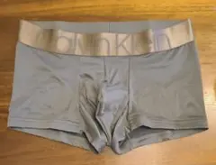カルバンクライン　新品　メンズ　ボクサーパンツ(ゴールド/グレーS)