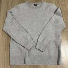 UNIQLO グレー クルーネックセーター L UNIQLO