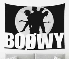 BOOWY タペストリー 95×73cm 布ポスター 壁掛け ボウイ ロック