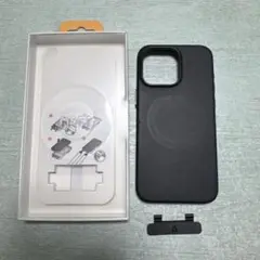 ＭＯＦＴiPhone15promaxa用ケース ブラック MagSafe対応