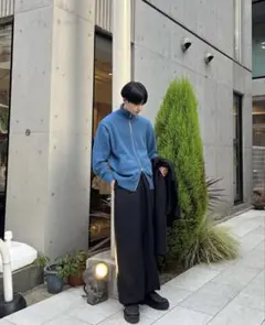 SINSS ドライバーズ ニット ハイネック WZIP 短丈 city - メルカリ