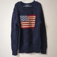 Polo Ralph Lauren アメリカ国旗セーター M