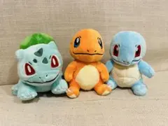 ポケモン fitぬいぐるみ 3点セット御三家