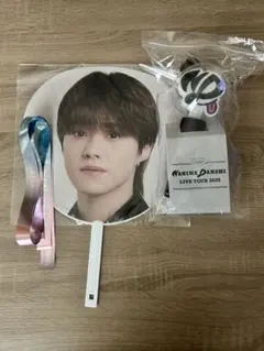 なにわ男子LIVETOUR2025BON BONVOYAGEうちわペンライト銀テ