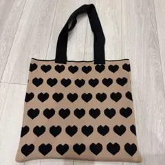 ハート柄トートバック